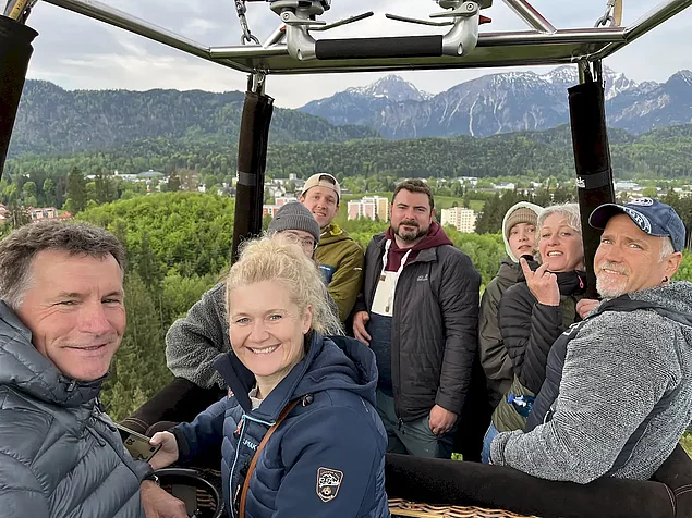 Einfach Abheben - Ballonfahren im Allgäu